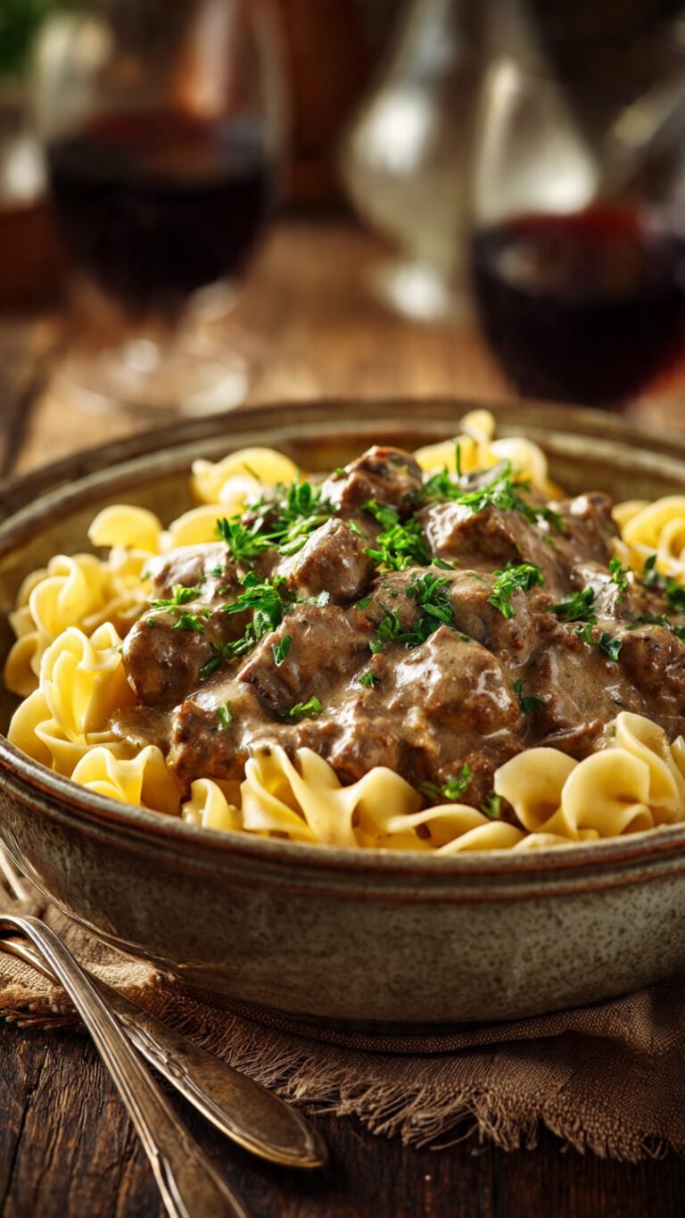 🥘 Easy Ground Beef Stroganoff Recipe: Creamy & Ready in 30 Mins!