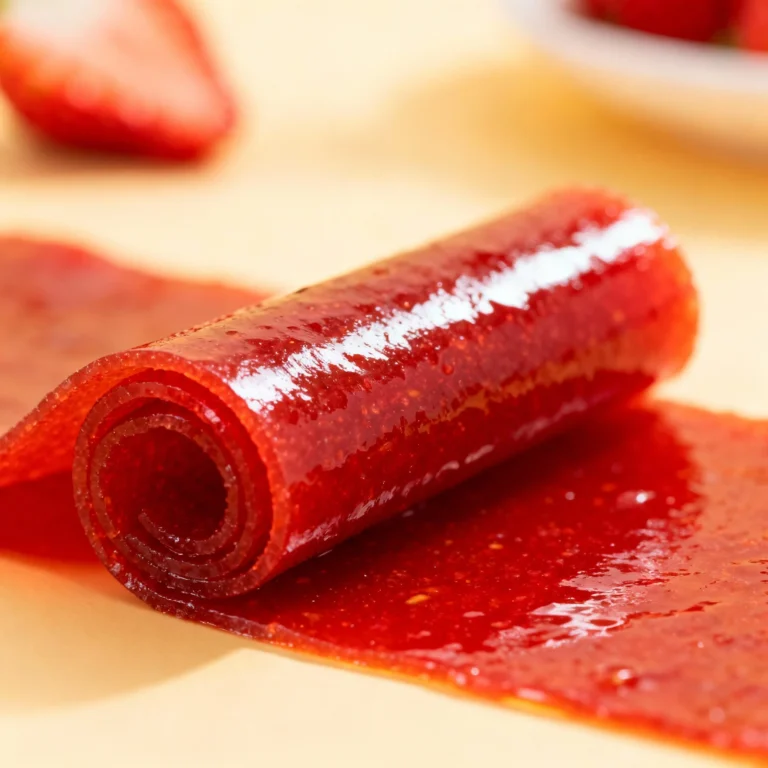 Strawberry Fruit Leather Recipe: A Sweet & Healthy Treat!