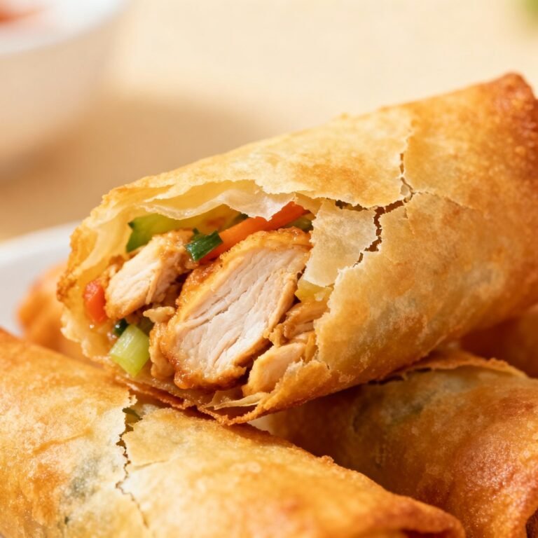 Chicken Spring Roll Recipe: Crispy, Flavorful, and Irresistibly Delicious!