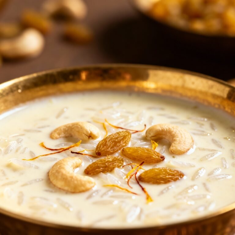 Kheer Recipe Indian Desserts: Creamy, Fragrant Bliss in Every Spoonful
