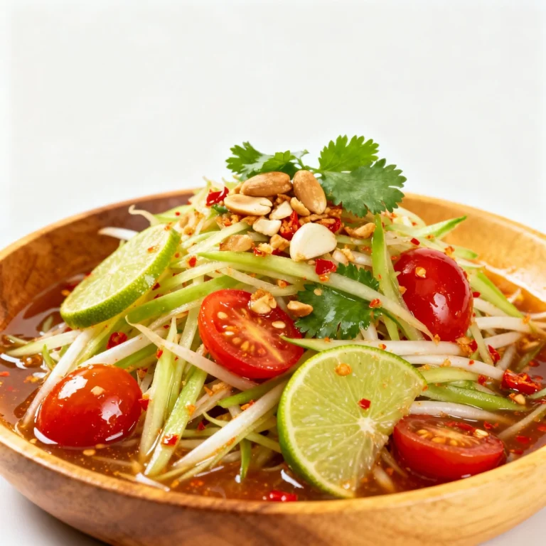 Thai Papaya Salad Recipe: A Taste of Southeast Asia in Every Bite!