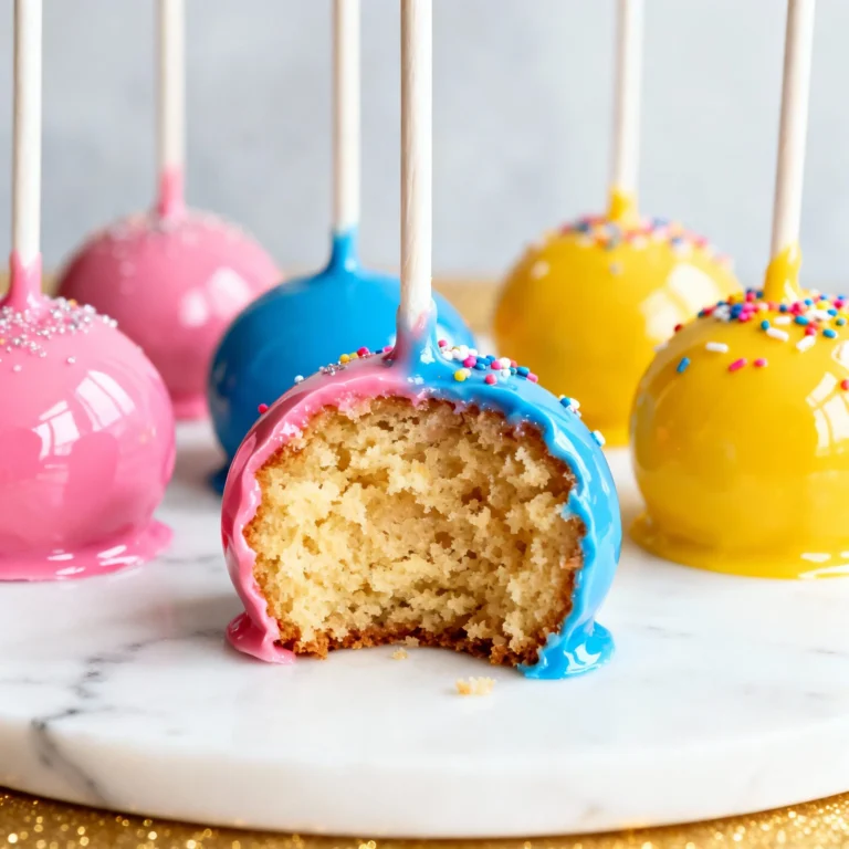 Cake Pops Recipe Easy: The No-Fail Guide to Adorable Treats