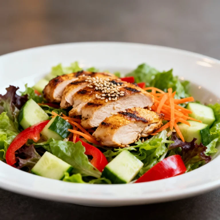 Asian Chicken Salad Recipe: A Flavor Explosion in Every Bite!