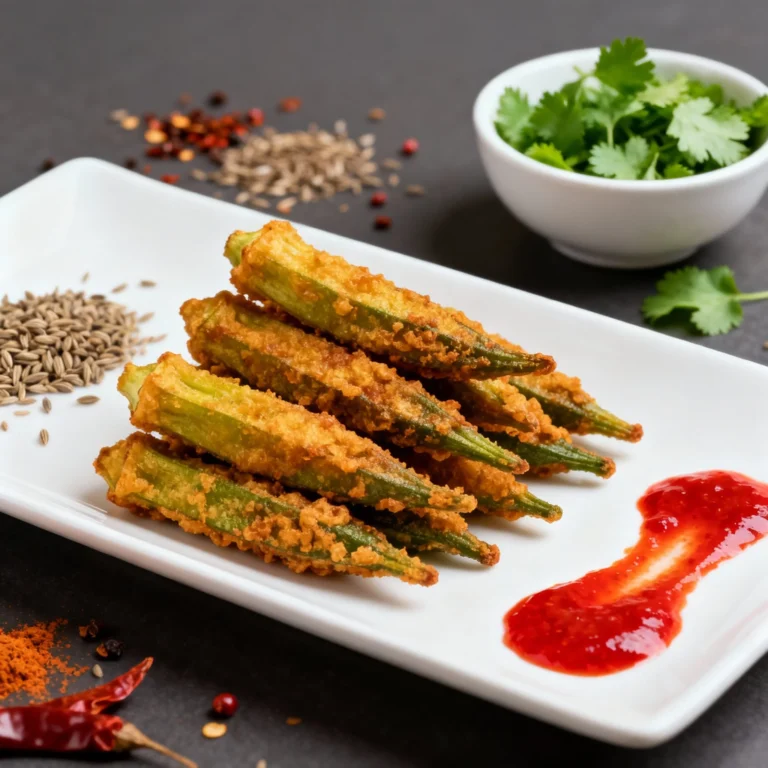 Bhindi Recipe Indian Style: The Crispiest, Least Slimy Way!