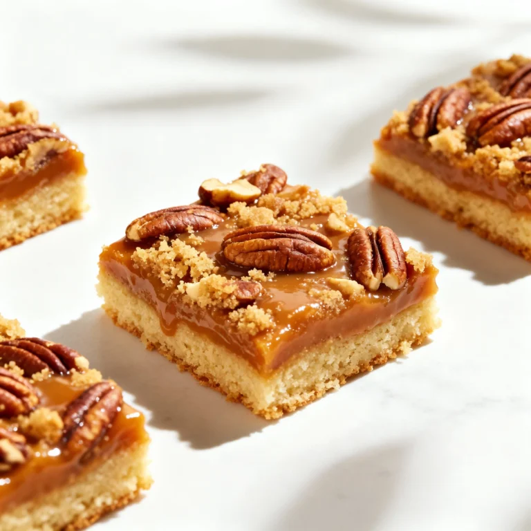 Pecan Bars Recipe Easy: The Gooey, Buttery Dream You Can Bake Tonight!