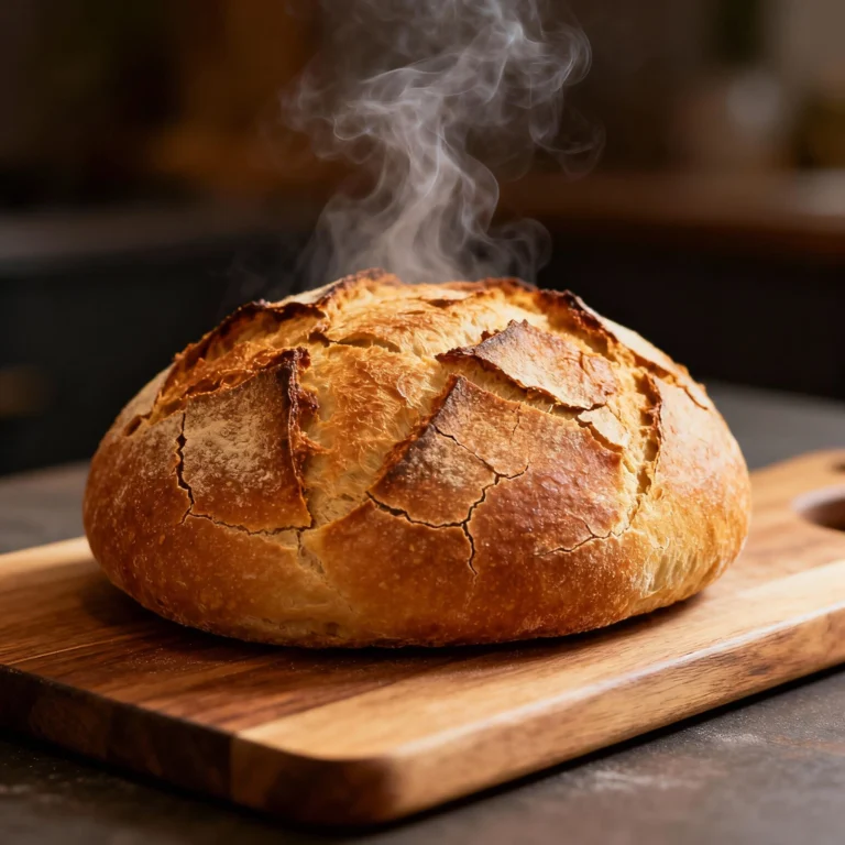 Stove Top Bread Recipe: The Easiest Crusty Loaf You’ll Ever Make!