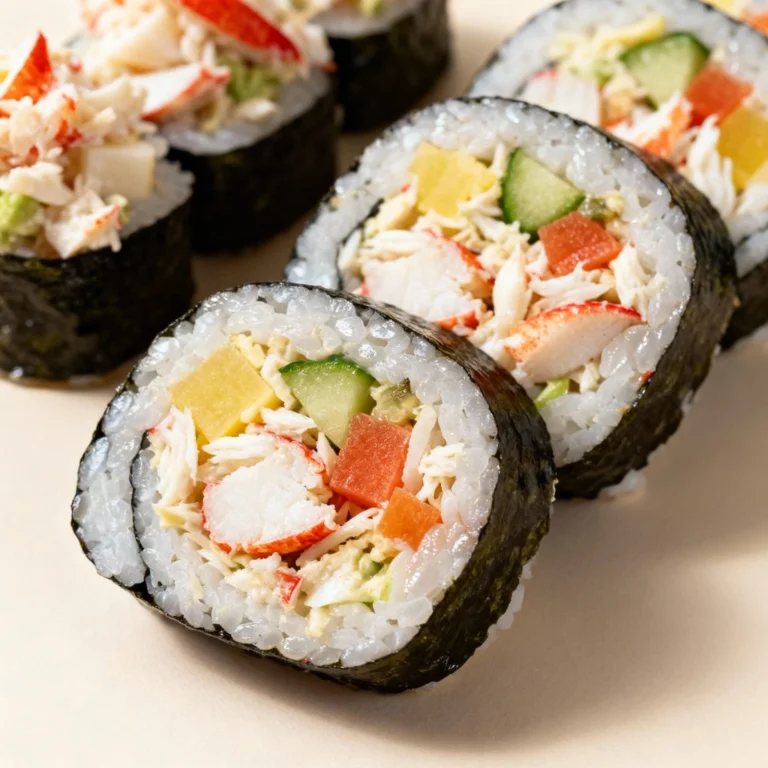 Crab Salad Recipe Sushi: The Ultimate No-Cook Delight!