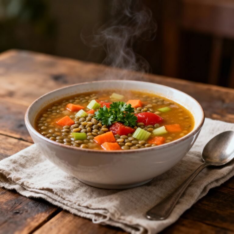 Italian Lentil Soup Recipe: A Hearty Bowl of Comfort