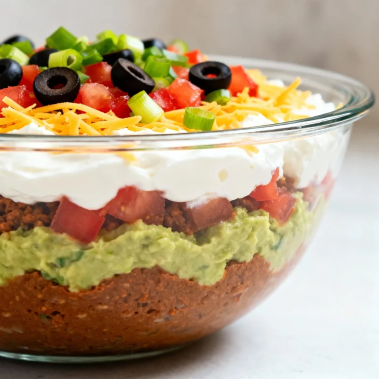 7 Layer Dip Recipe: The Ultimate Crowd-Pleaser!
