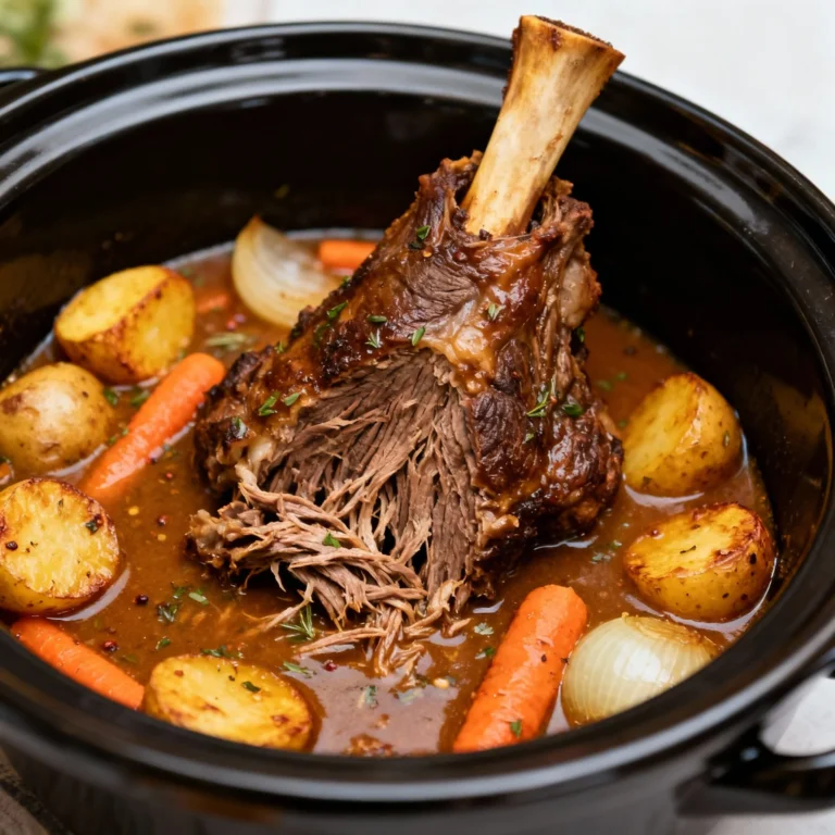 Beef Shank Recipe Crockpot: Fall-Off-The-Bone Perfection