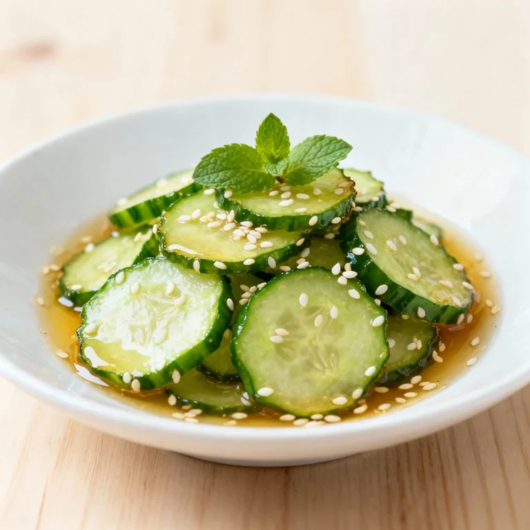 Japanese Cucumber Salad Recipe: Refreshing & Ready in Minutes!