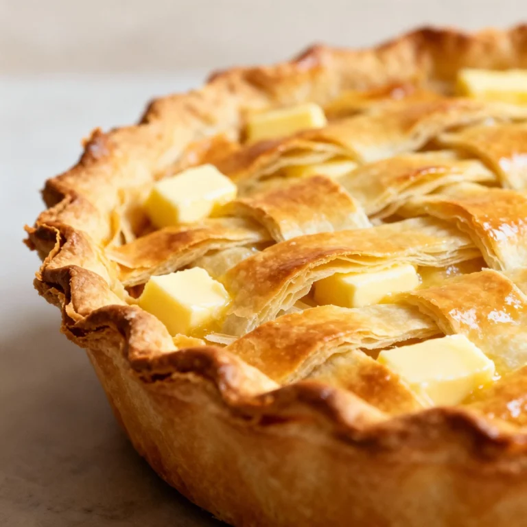 Pie Crust Recipe with Butter: The Flakiest, Most Delicious Crust You’ll Ever Make!