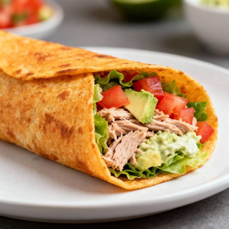Tuna Wrap Recipe Healthy: Your Quick & Delicious Lunch Solution