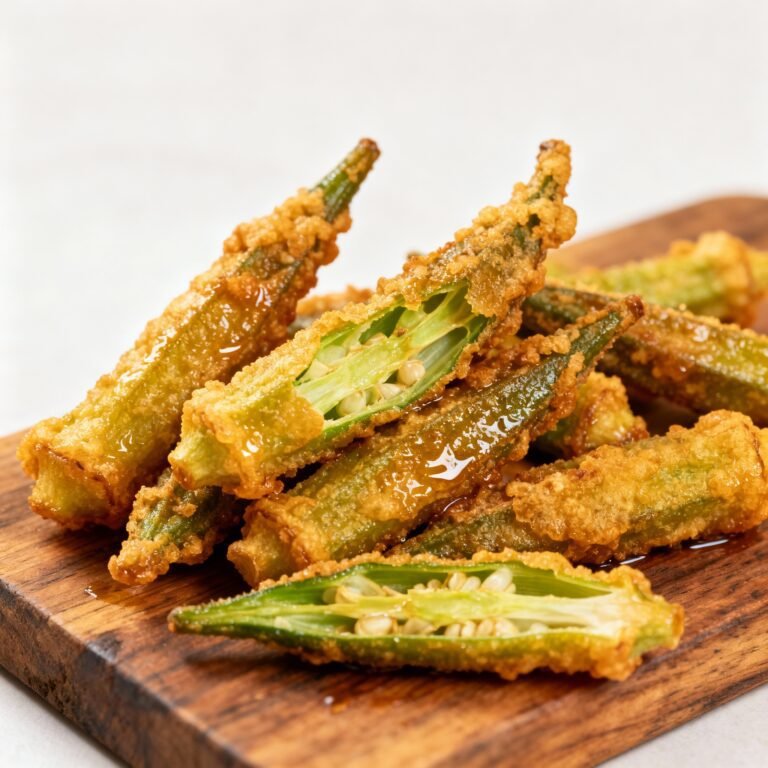 Fried Okra Recipe Southern: Crispy Perfection!