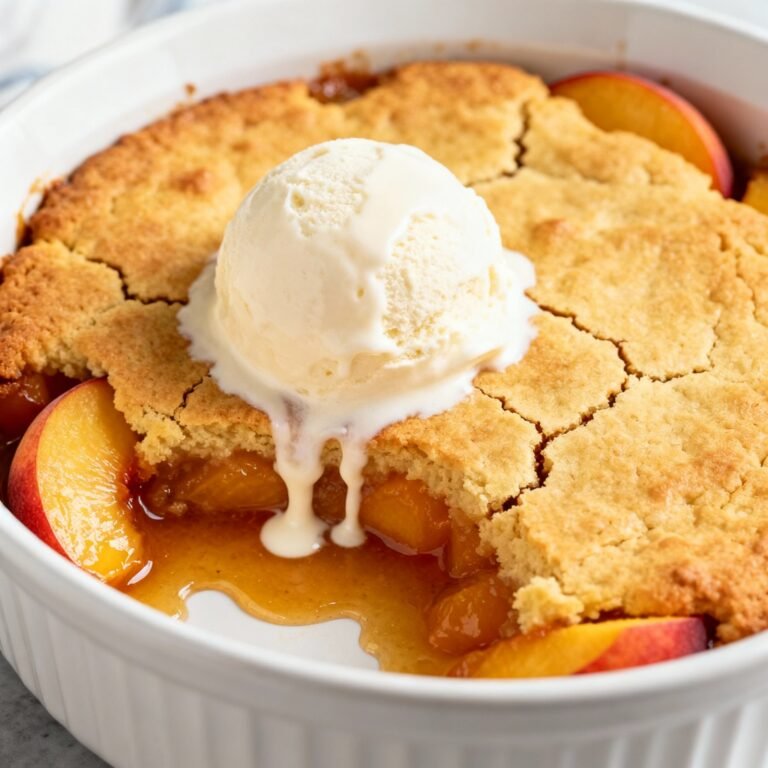 Bisquick Peach Cobbler Recipe: The Easiest Summer Dessert Ever!