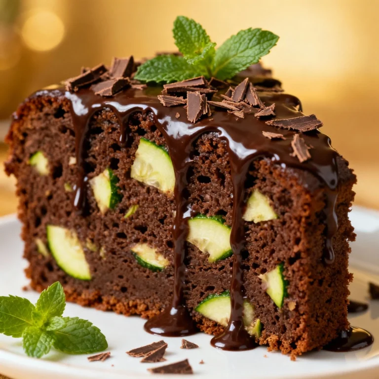 Chocolate Zucchini Cake Recipe: Decadently Moist & Surprisingly Healthy!