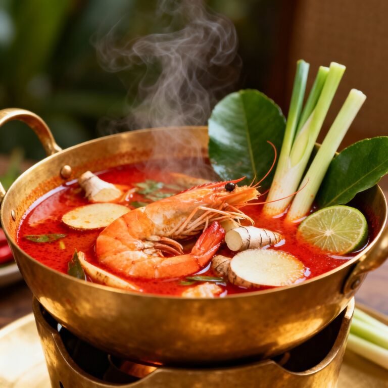 Tom Yum Soup Recipe Thai: Authentic Flavor in Every Spoonful!