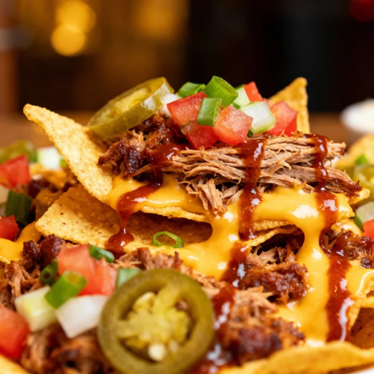 BBQ Nachos Recipe Pulled Pork: The Ultimate Game Day Feast