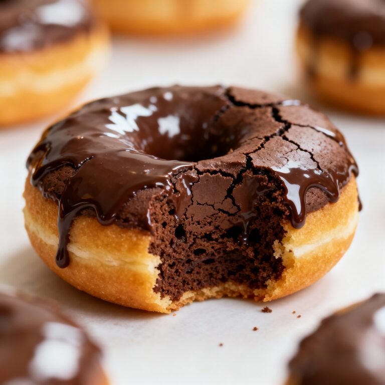 Chocolate Cake Donut Recipe: Fudgy, Baked Goodness in Every Bite!