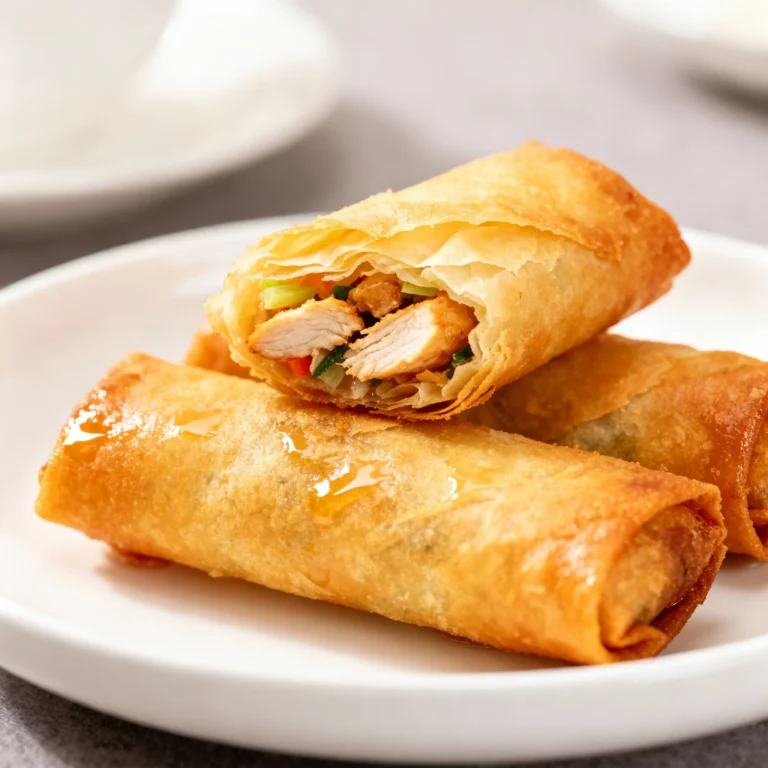 Chicken Egg Rolls Recipe: Crispy, Flavor-Packed Perfection!