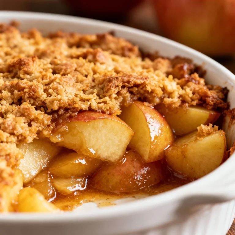 Apple Crisp Recipe Without Oats: Pure Apple Perfection!