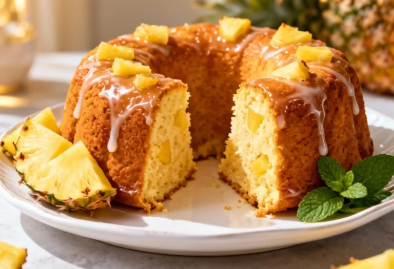Pineapple Bundt Cake Recipe: Sunshine in Every Slice!