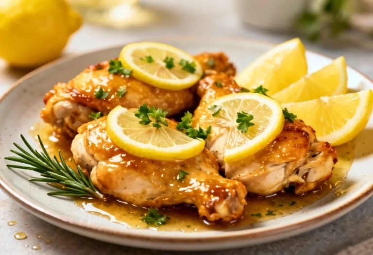 Healthy Lemon Chicken Recipe: Zesty Flavor Without the Guilt!