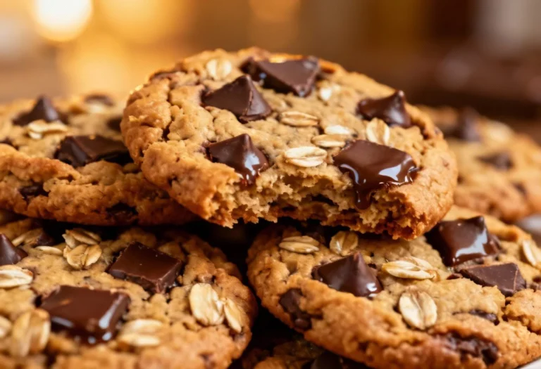 Oatmeal Chocolate Chip Cookies Recipe: The Chewy, Gooey Dream
