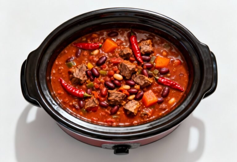 Chili Recipe Slow Cooker: Set It and Forget It Flavor!