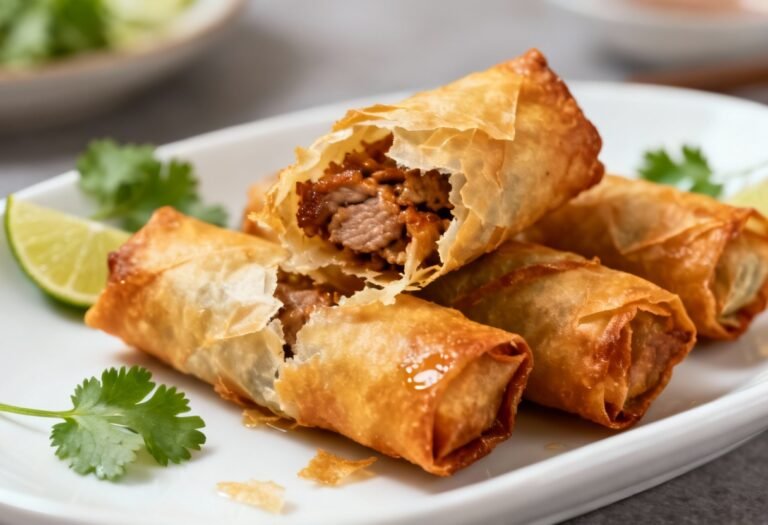 Pork Spring Rolls Recipe: Crispy, Flavorful, and Irresistibly Delicious!