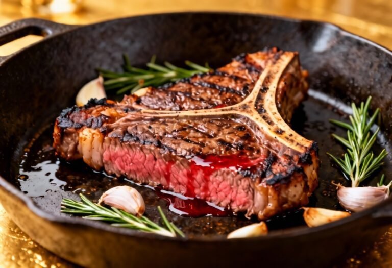 T-Bone Steak Recipe Cast Iron: Restaurant-Quality at Home!