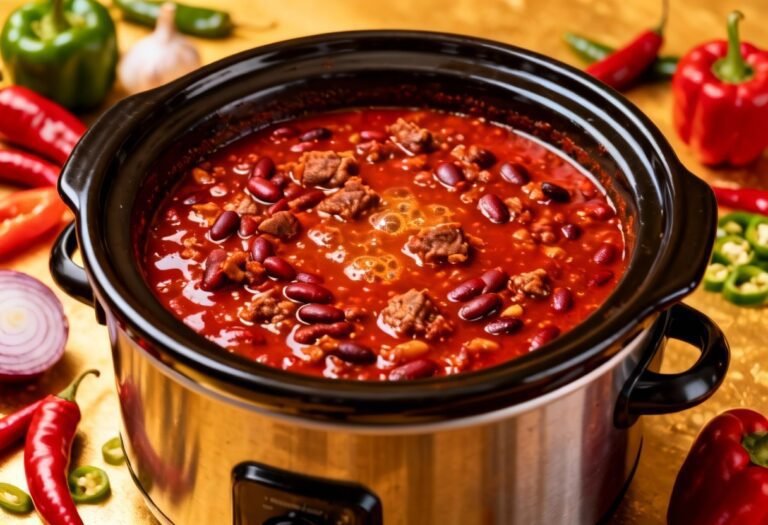 Spicy Chili Recipe Crockpot: The Ultimate Weeknight Warmer