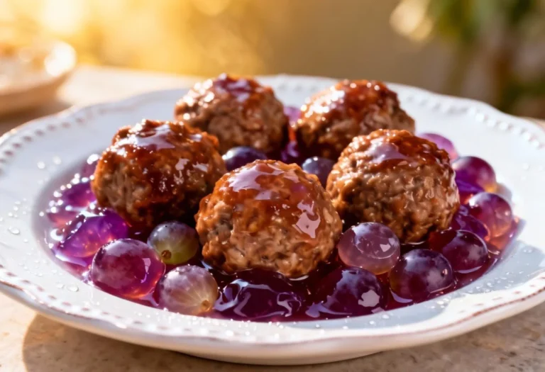 Meatballs Recipe with Grape Jelly: The Unexpectedly Delicious Crowd-Pleaser
