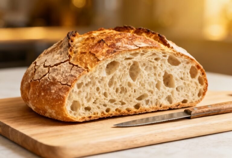 Italian Sourdough Bread Recipe: The Perfect Crust & Chewy Interior