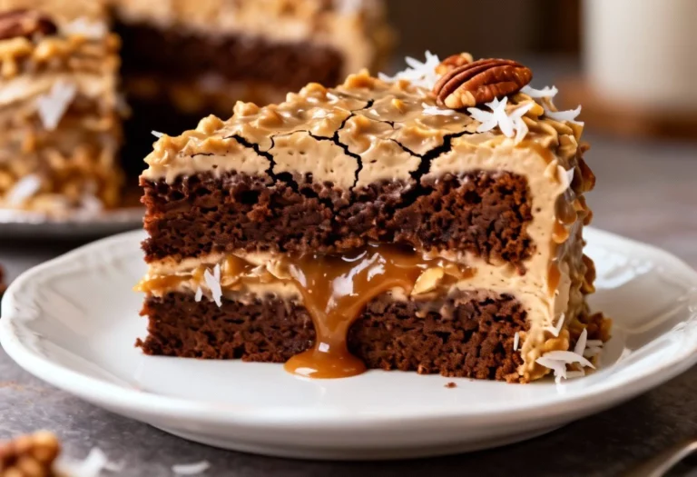 Earthquake Cake Recipe German Chocolate: The Crackly, Gooey Delight!