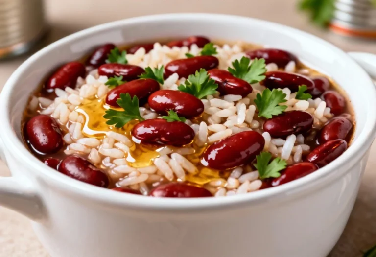 Canned Red Beans and Rice Recipe Easy: Soul Food in Under 30 Minutes!