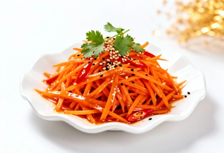 Korean Carrot Salad Recipe: A Spicy, Tangy, and Addictive Delight!