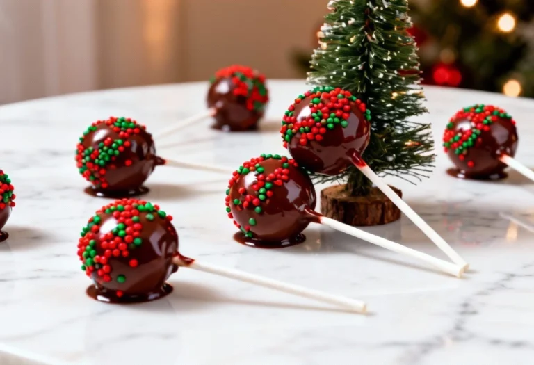 Christmas Cake Pops Recipe: Holiday Magic on a Stick!