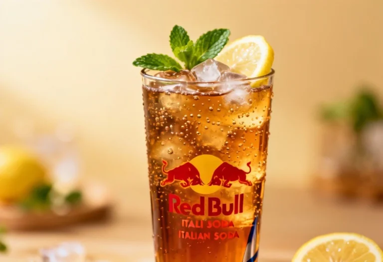 Red Bull Italian Soda Recipe: The Ultimate Energy Boost with a Flavor Twist!