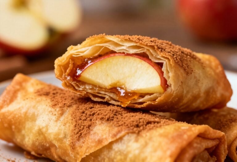 Apple Pie Egg Rolls Recipe: The Crispy, Cinnamon-Sugar Sensation!