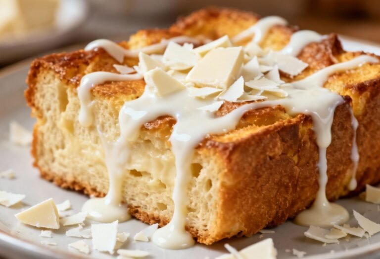 White Chocolate Bread Pudding Recipe: Decadence in Every Bite