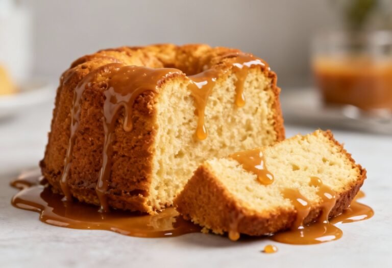 Caramel Pound Cake Recipe: Decadent Delight in Every Slice!