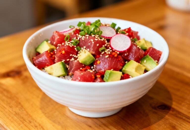 Spicy Ahi Poke Recipe: A Taste of Paradise with a Kick!