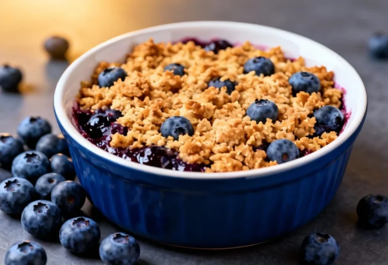 Blueberry Crisp Recipe Easy: The Ultimate Summer Dessert!