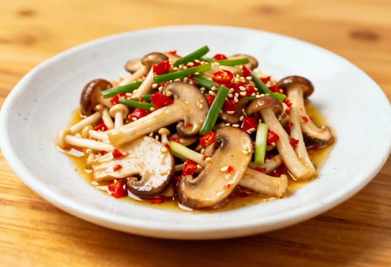 Enoki Mushroom Recipe Korean: A Flavor-Packed Side Dish!