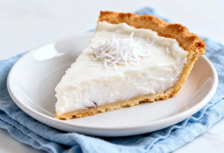 Coconut Pie Recipe Easy: Slice of Paradise in Every Bite!