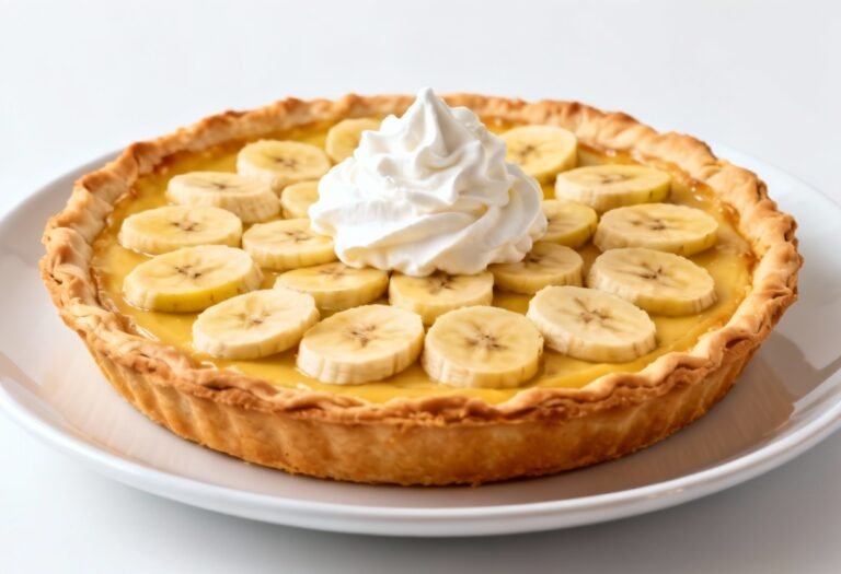 Banana Pie Recipe Easy: The No-Bake Wonder!
