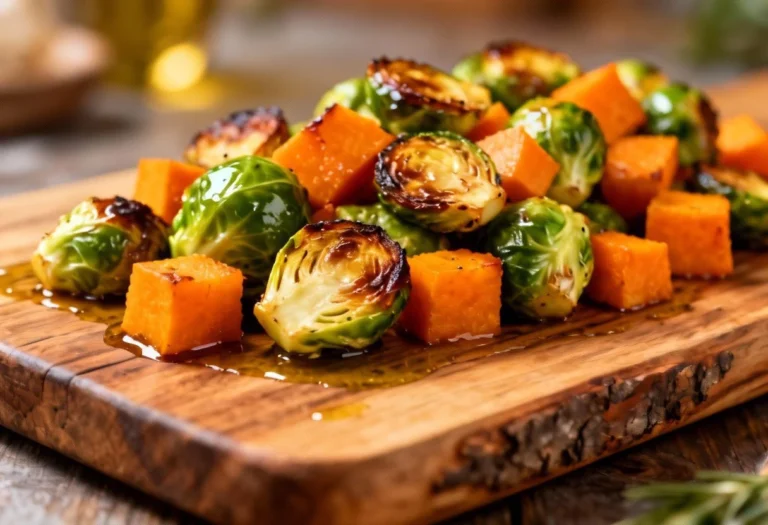 Brussel Sprout Butternut Squash Recipe: Autumn’s Best Roasted Together