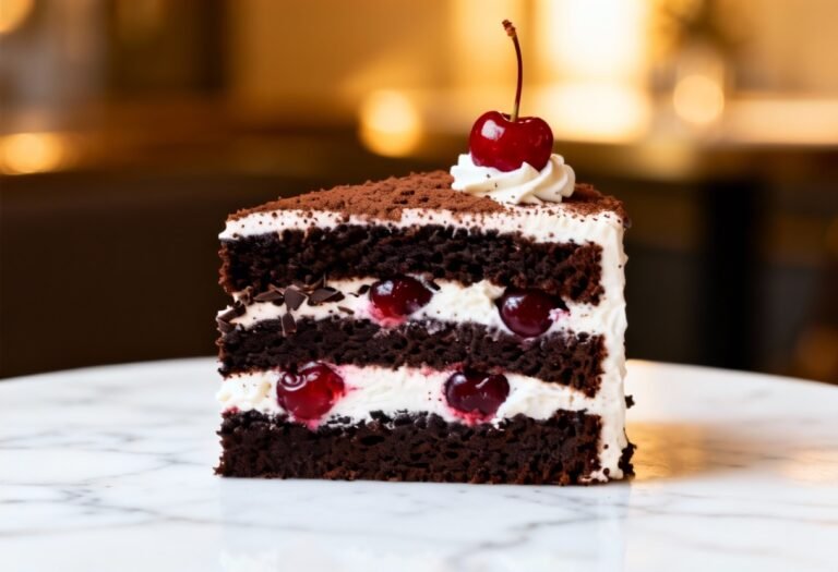 Black Forest Cake Recipe Easy: No-Fuss Decadence!