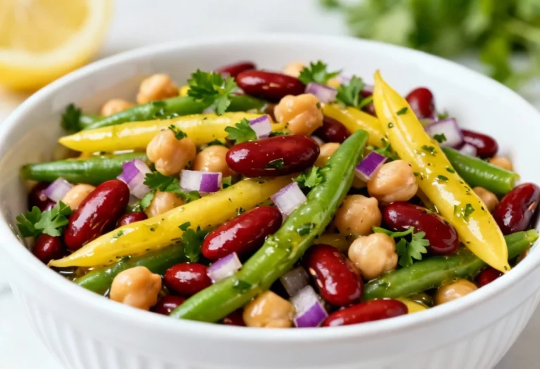Four Bean Salad Recipe: A Classic with a Zesty Twist!